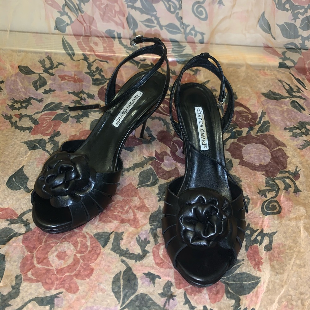 BLACK CHARLES DAVID HEELS
